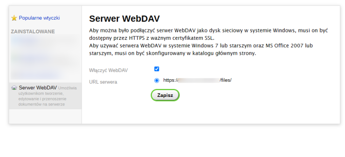 Serwer WebDAV