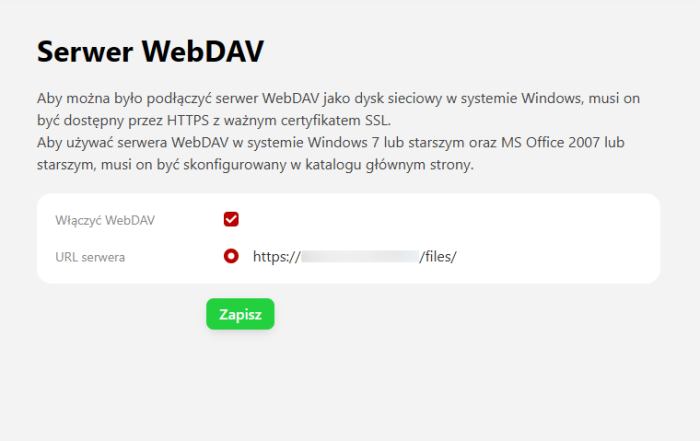 Serwer WebDAV