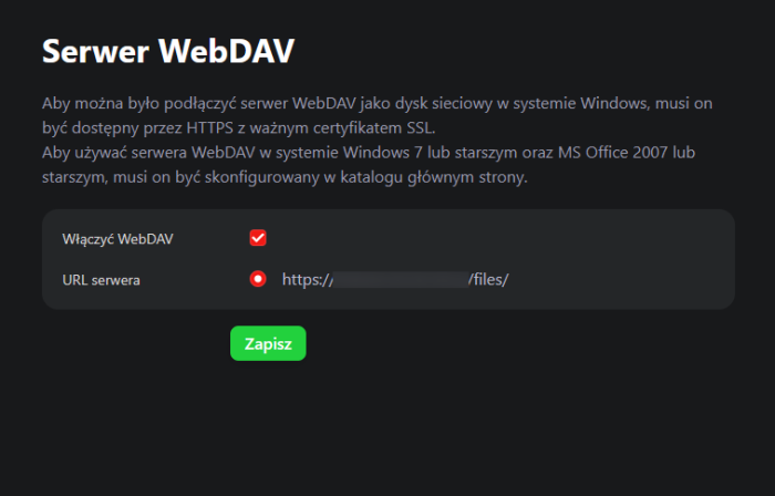 Serwer WebDAV