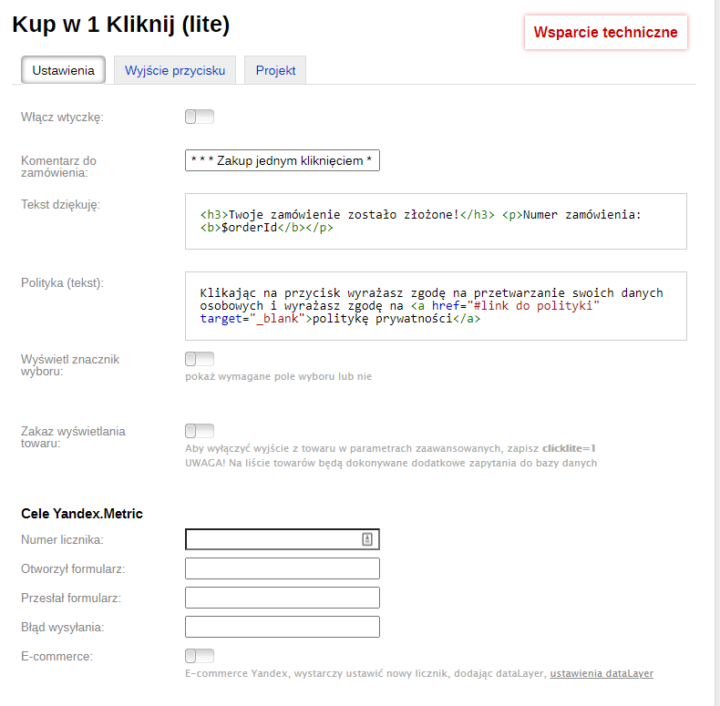 Kup w 1 kliku (lite) Kup w 1 kliku (lite)