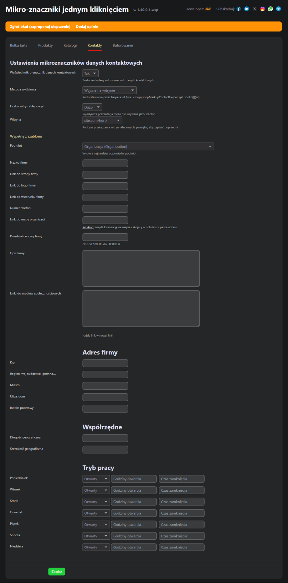 Mikro-znaczniki jednym kliknięciem Mikro-znaczniki jednym kliknięciem