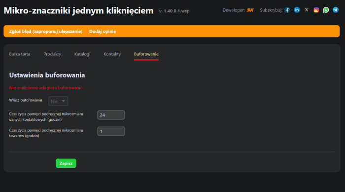 Mikro-znaczniki jednym kliknięciem