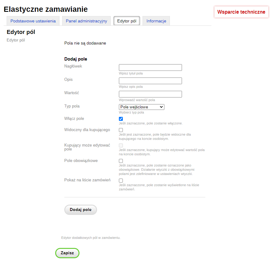 Elastyczne zamawianie