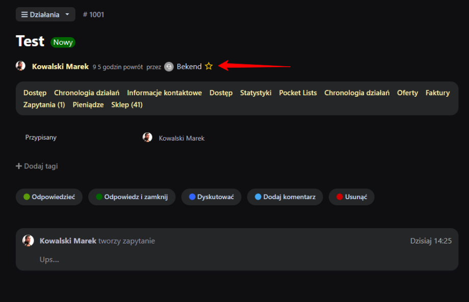 Ulubione (Zapytania)