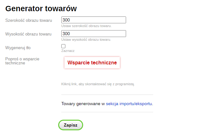 Generator towarów Generator towarów