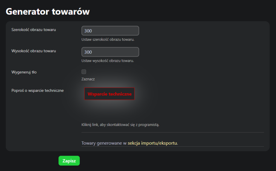 Generator towarów Generator towarów