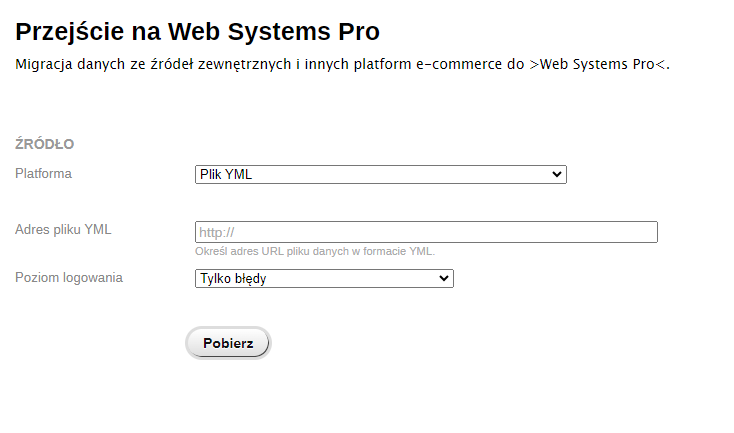 Automatyczna migracja danych CMS Automatyczna migracja danych CMS