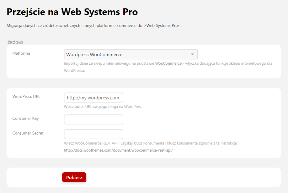 Automatyczna migracja danych CMS