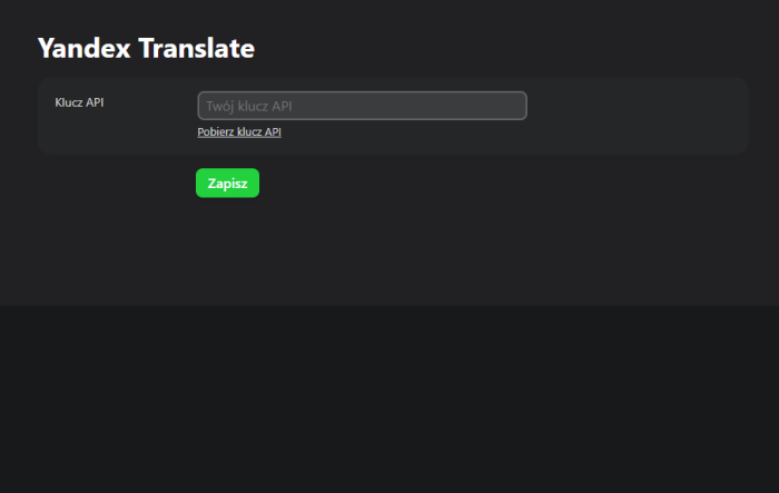 Yandex Translate