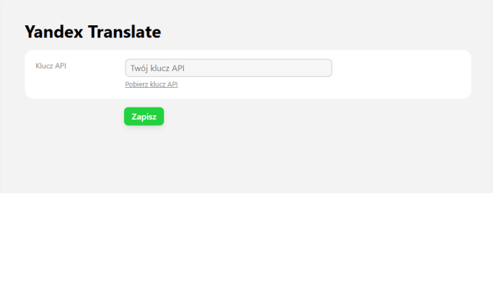 Yandex Translate
