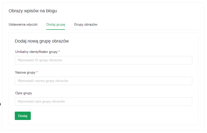 Obrazy wpisów na blogu