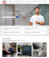 Szablon projektu Vega Blog 2.0