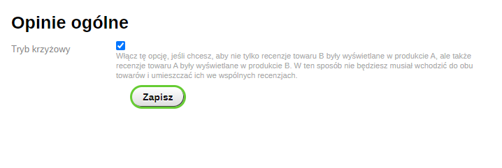 Opinie ogólne Opinie ogólne