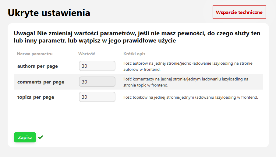 Ukryte ustawienia (forum)