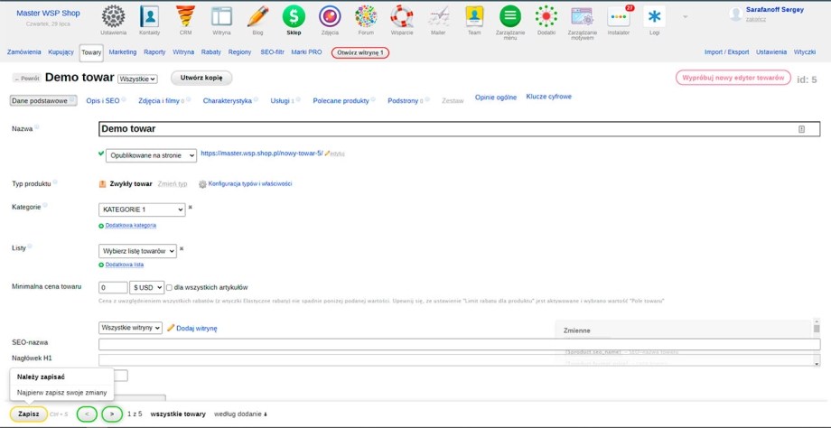 Następny, poprzedni Następny, poprzedni