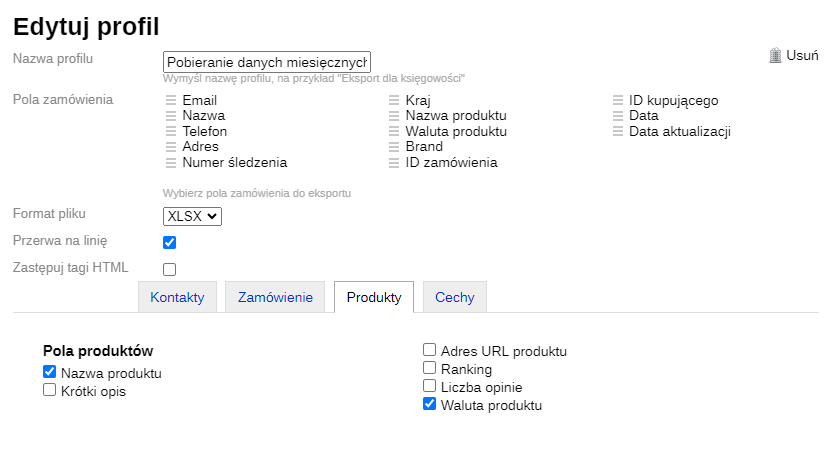 Zarządzanie zamówieniami Zarządzanie zamówieniami