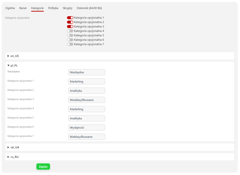 Zgoda na pliki cookie (RODO)
