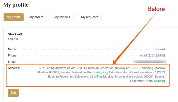 Usuwanie/Wyłączanie duplikatów adresów