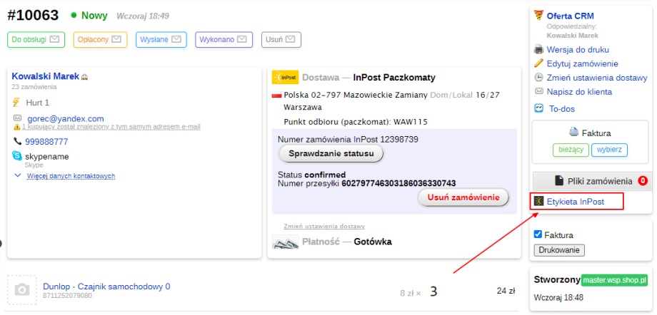 InPost eksport InPost eksport