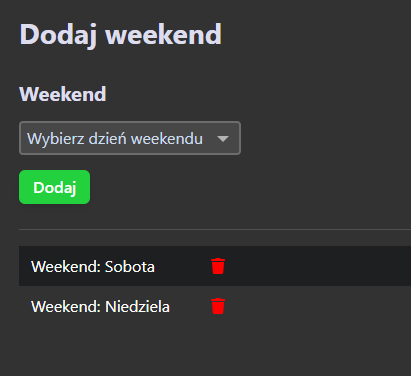Rezerwacja Rezerwacja