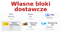Własne bloki dostawcze