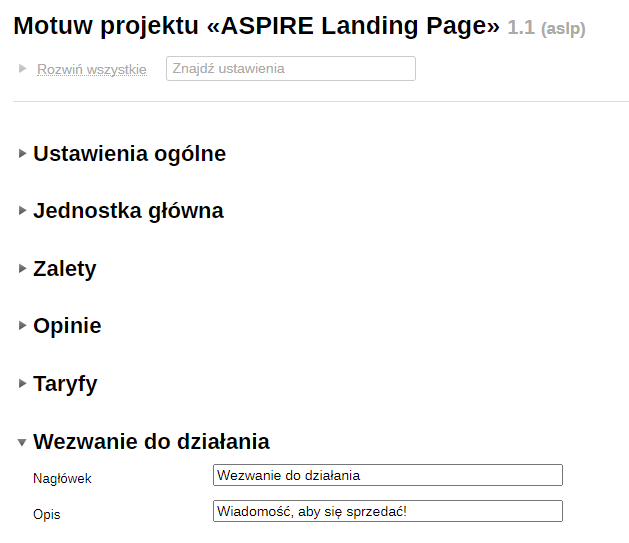 ASPIRE Landing Page ASPIRE Landing Page