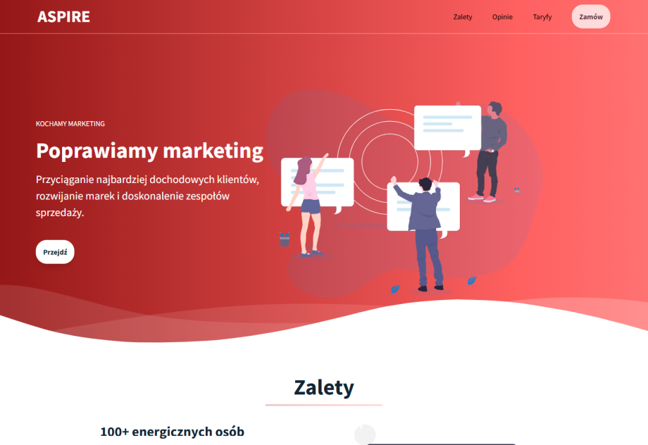 ASPIRE Landing Page