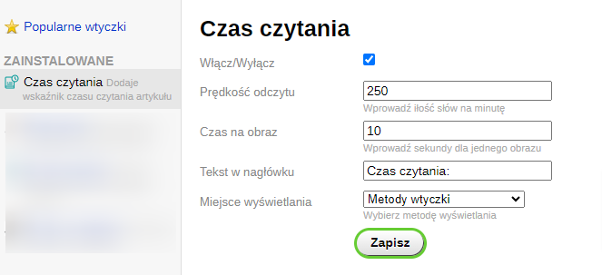 Czas czytania