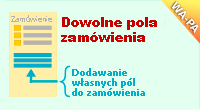 Wtyczka Dowolne pola zamówienia