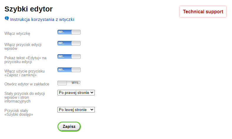 Szybki edytor do blogu Szybki edytor do blogu