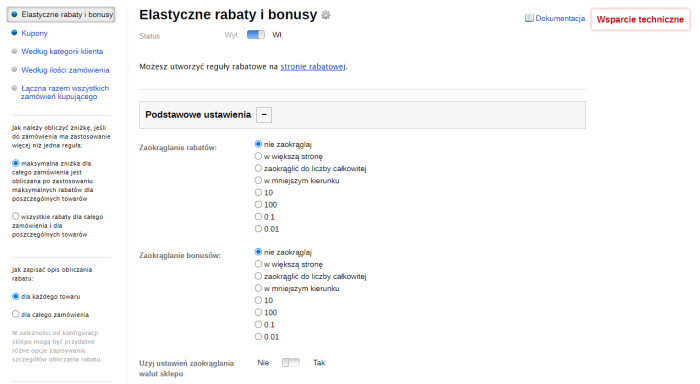 Elastyczne rabaty i bonusy