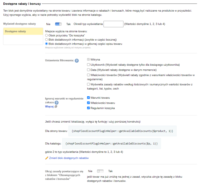 Elastyczne rabaty i bonusy