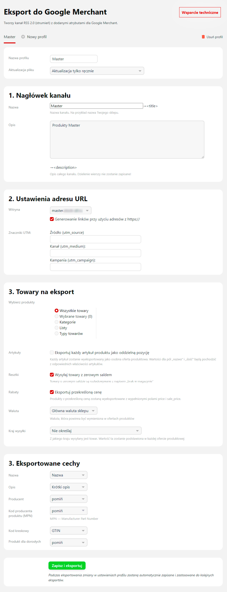 Google moduł Google moduł