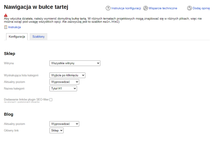 Nawigacja w bułce tartej