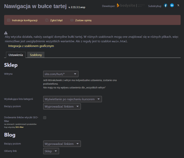 Nawigacja w bułce tartej