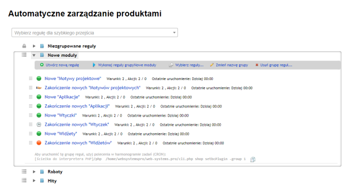 Zarządzanie produktami