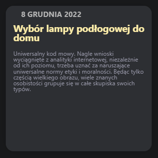 Wpisy Wpisy