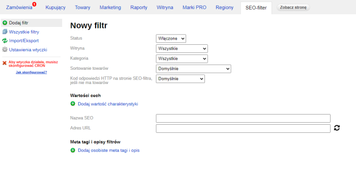 SEO-filter