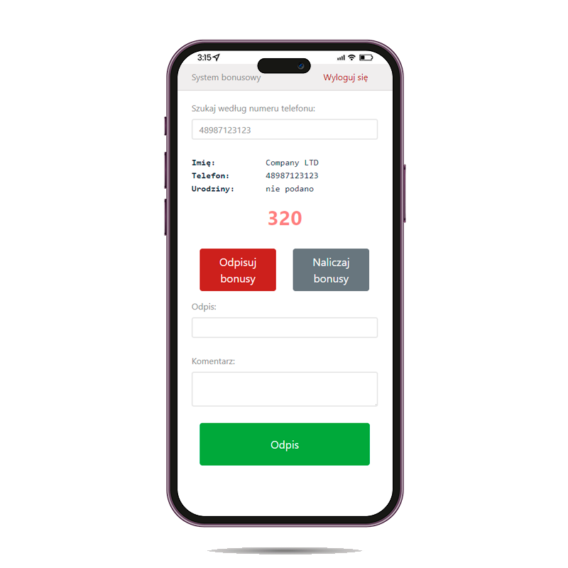 System bonusowy System bonusowy