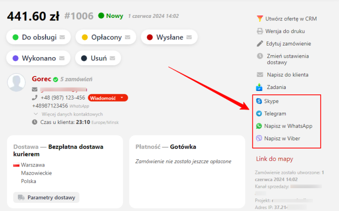 Komunikacja bezpośrednia