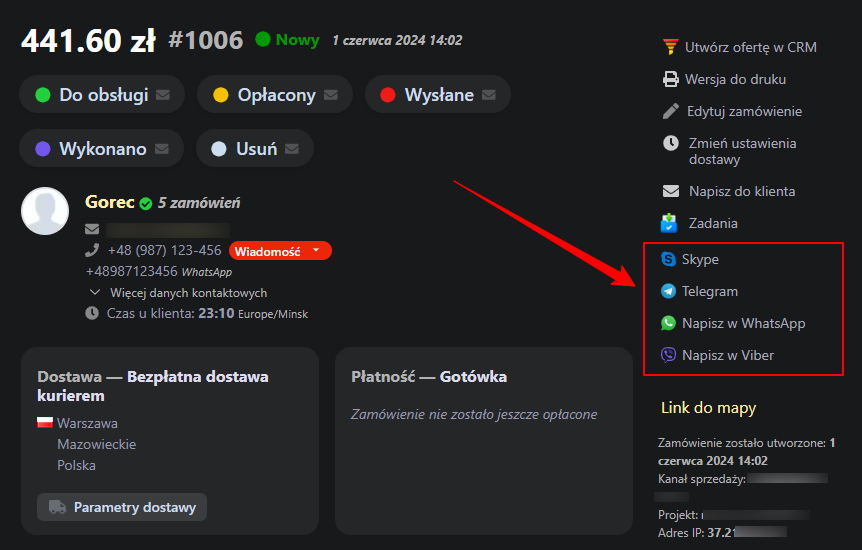 Komunikacja bezpośrednia Komunikacja bezpośrednia