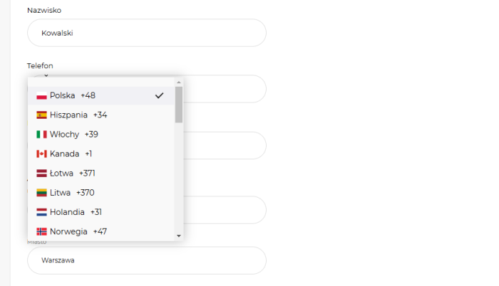 Normalna maska telefonu