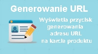 Generowanie URL w karcie produktu