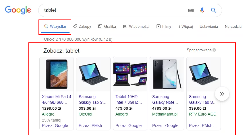 Google Zakupy