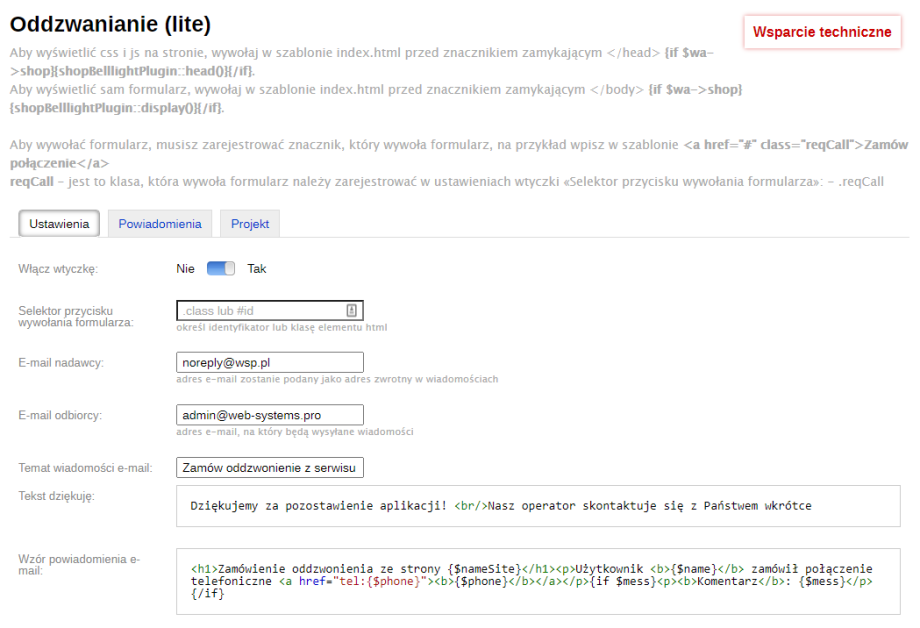 Oddzwanianie (lite) Oddzwanianie (lite)