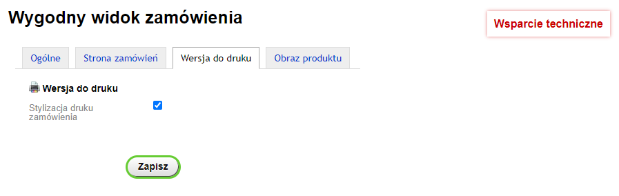 Wygodny widok zamówienia Wygodny widok zamówienia