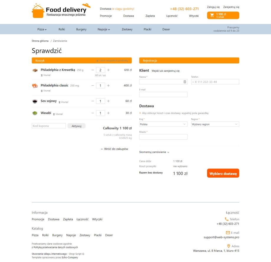 Food delivery Food delivery