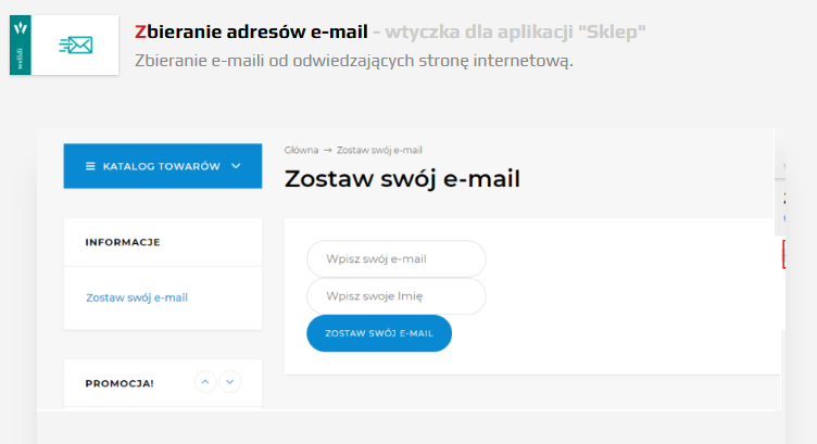 Wtyczka formularza subskrypcji newslettera