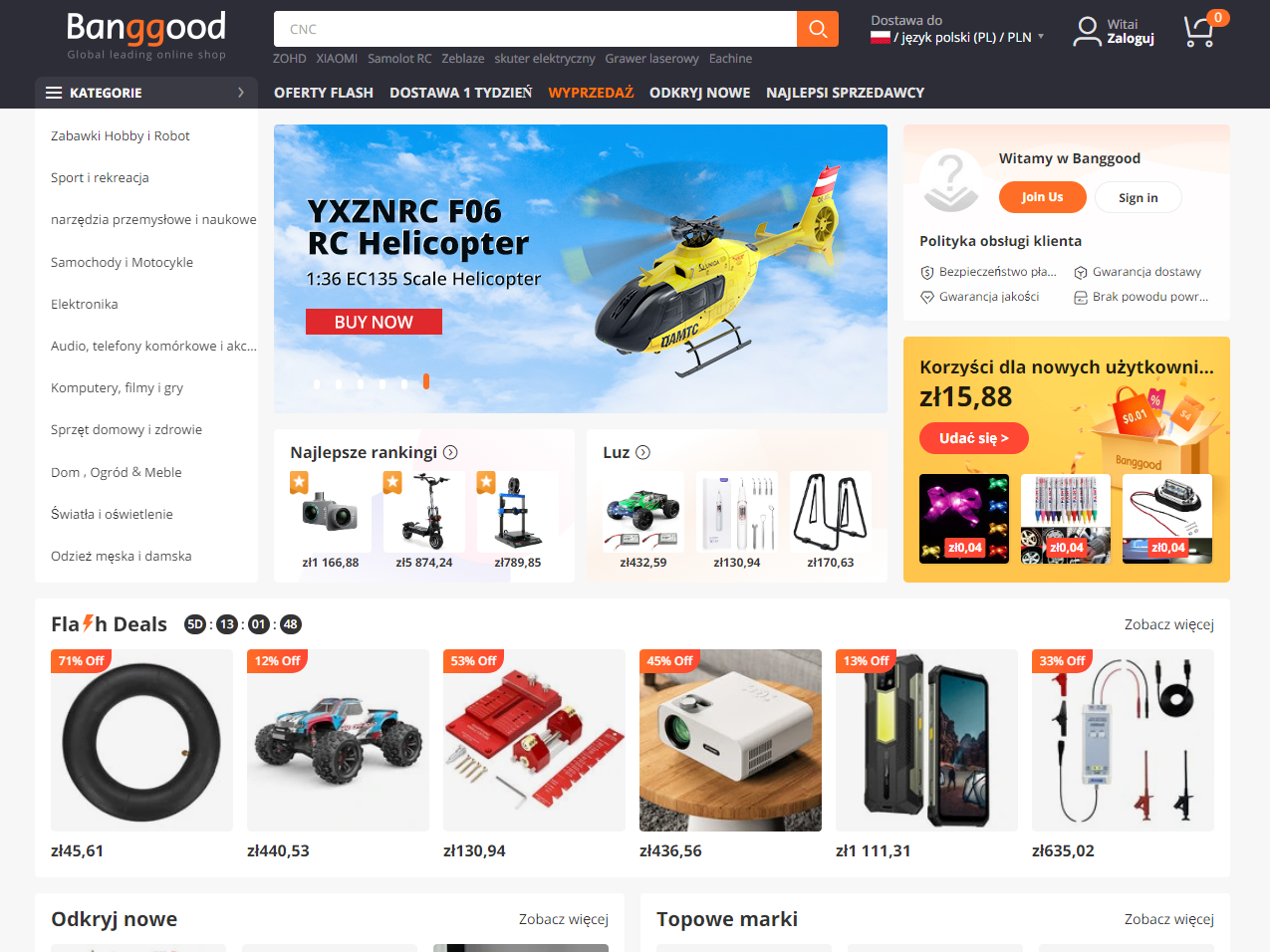 Banggood w modelu dropshipping - jak zacząć sprzedaż