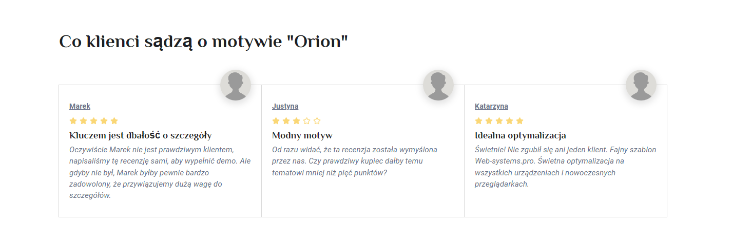 Blok Opinie (Orion)